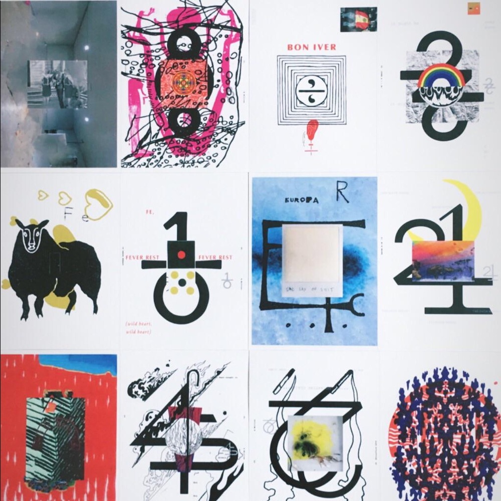 Bon Iver Limited Edition 22, A Million Newspapers